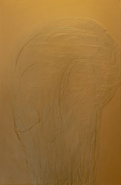 The Thinking Hand, 2015, Mixed..Canvas ,200×130 cm
